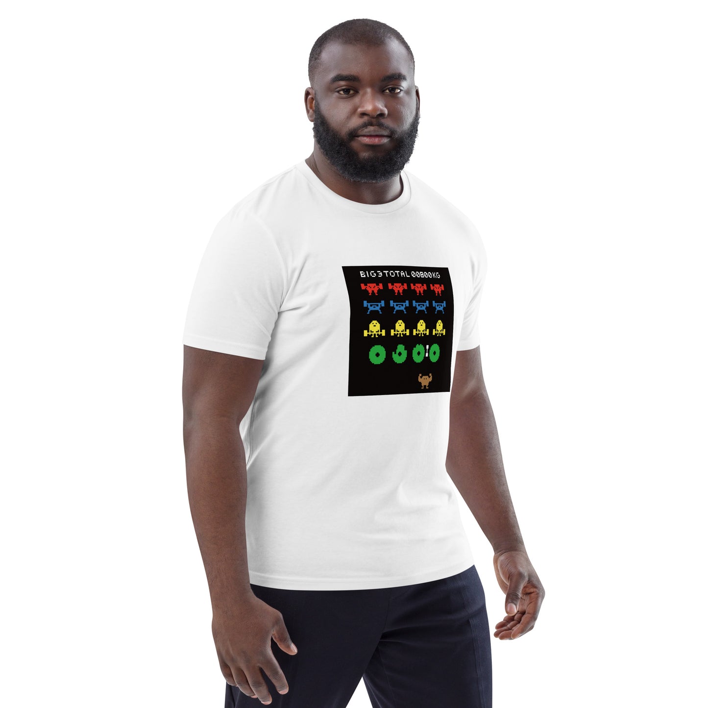 マッチョベイダーBIG3Tシャツ ユニセックス オーガニックコットン製Tシャツ